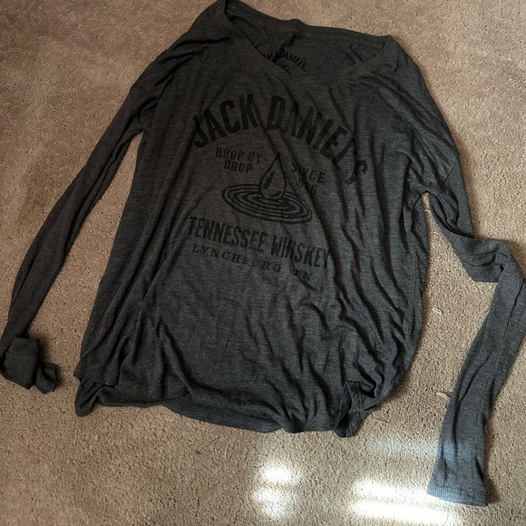 Tops - Long sleeve Jack Daniels shirt